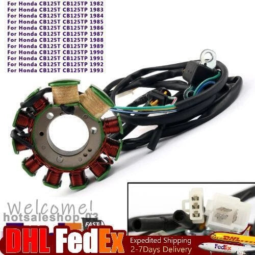 Generator Stator Coil 31120-KC1-004 for Honda CB125T CB125TP (1982–1993)