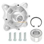 Rear Wheel Hub & Bearing & Studs for Polaris Ranger 400 500 570 700 800 (2006–2021)