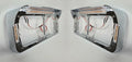Headlight Bezel with Visor and Clear Lens LED Turn Signal for Dual 4x6 (2001–2007)