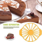 Cake Divider Tool for Even Slices of Cheesecake and Mousse Desserts