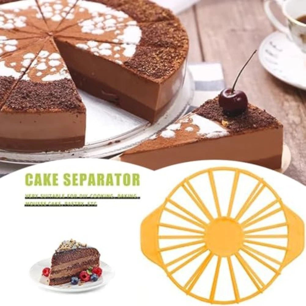 Cake Divider Tool for Even Slices of Cheesecake and Mousse Desserts