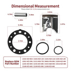 Piston Rings Gasket Kit for Honda CR250R (1997–2001) 66.4mm STD