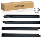 Body Panel Extension Kit Side For Toyota Camry 18-24 Gloss Black ABS Skirt 2PCS