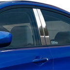 Stainless Steel Pillar Post Trim Kit Luxury FX for Hyundai Accent (2012–2017)