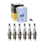 Wix Engine Oil Filter & Denso Spark Plugs Set for Audi A6 Quattro (1995–2005)
