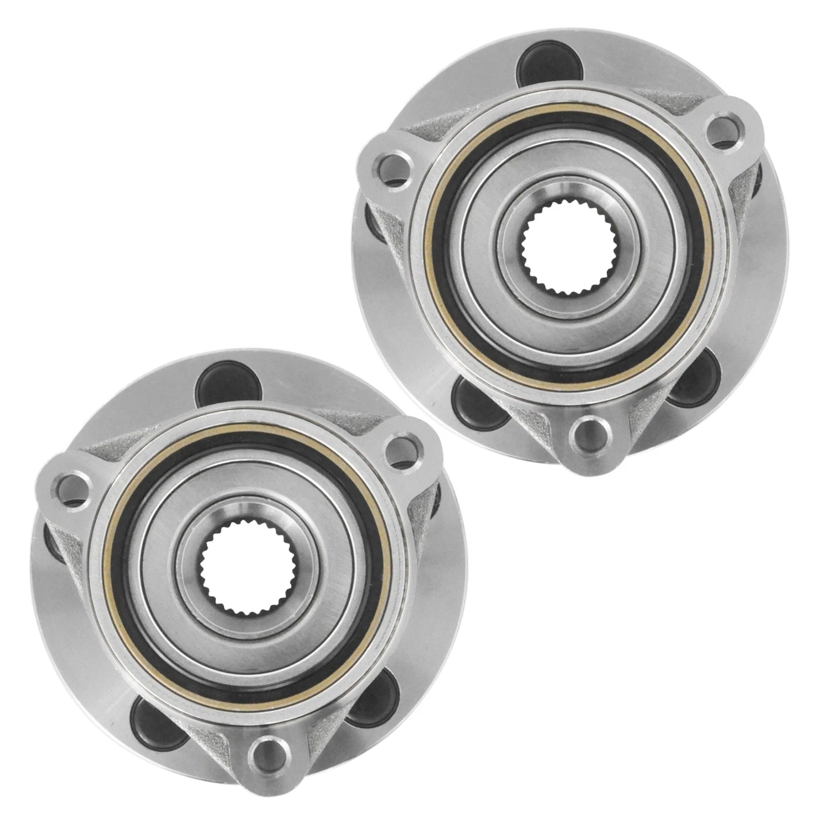 2X Front Wheel Bearing & Hub for Jeep Wrangler Cherokee Comanche (1984–1989)