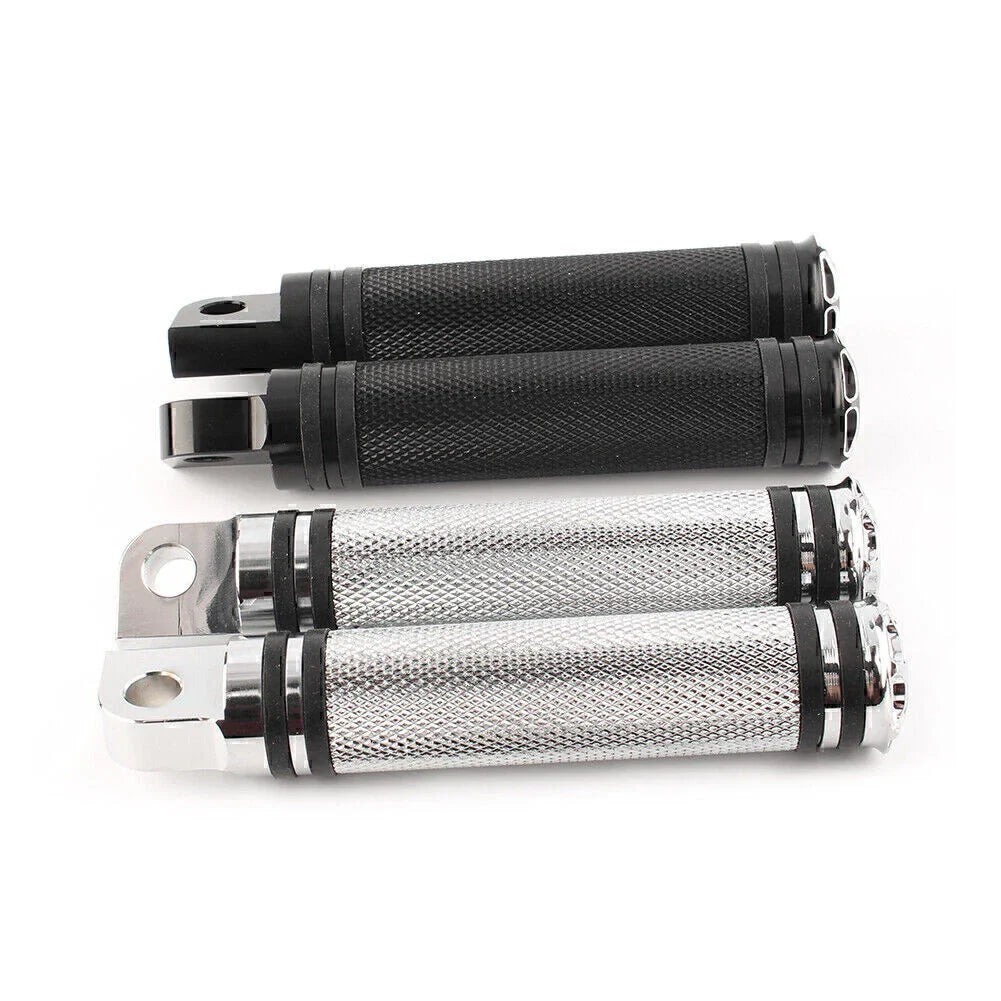 Billet Aluminum CNC Male Mount Foot Pegs for Harley - 2 Colors