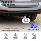 Towing Hitch Receiver Class 3 for Subaru Forester (2014-2018)