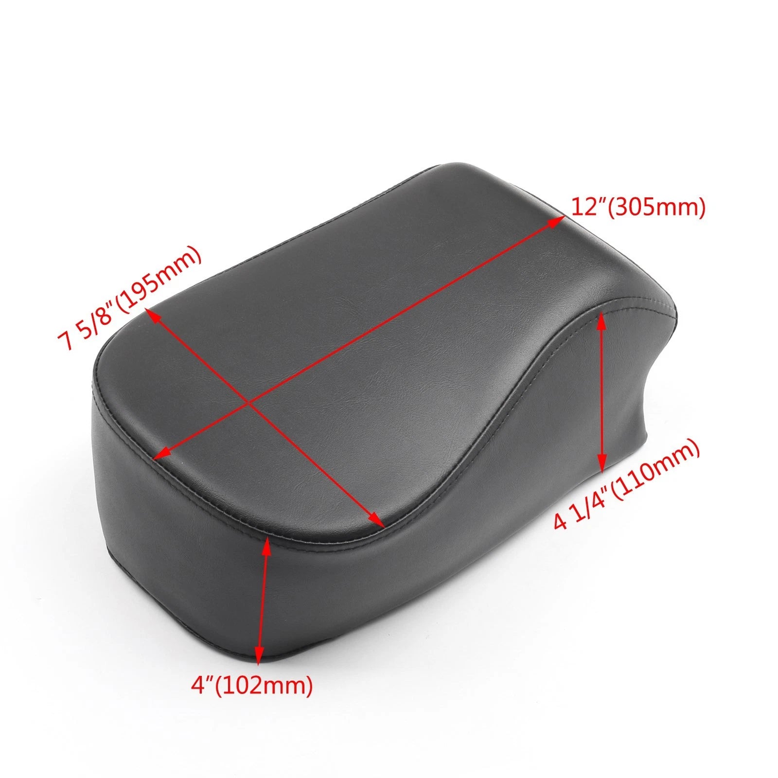 Rear Passenger Seat Pillion for Harley Sportster 72 XL1200 V 48 XL1200 X (2016–2019)