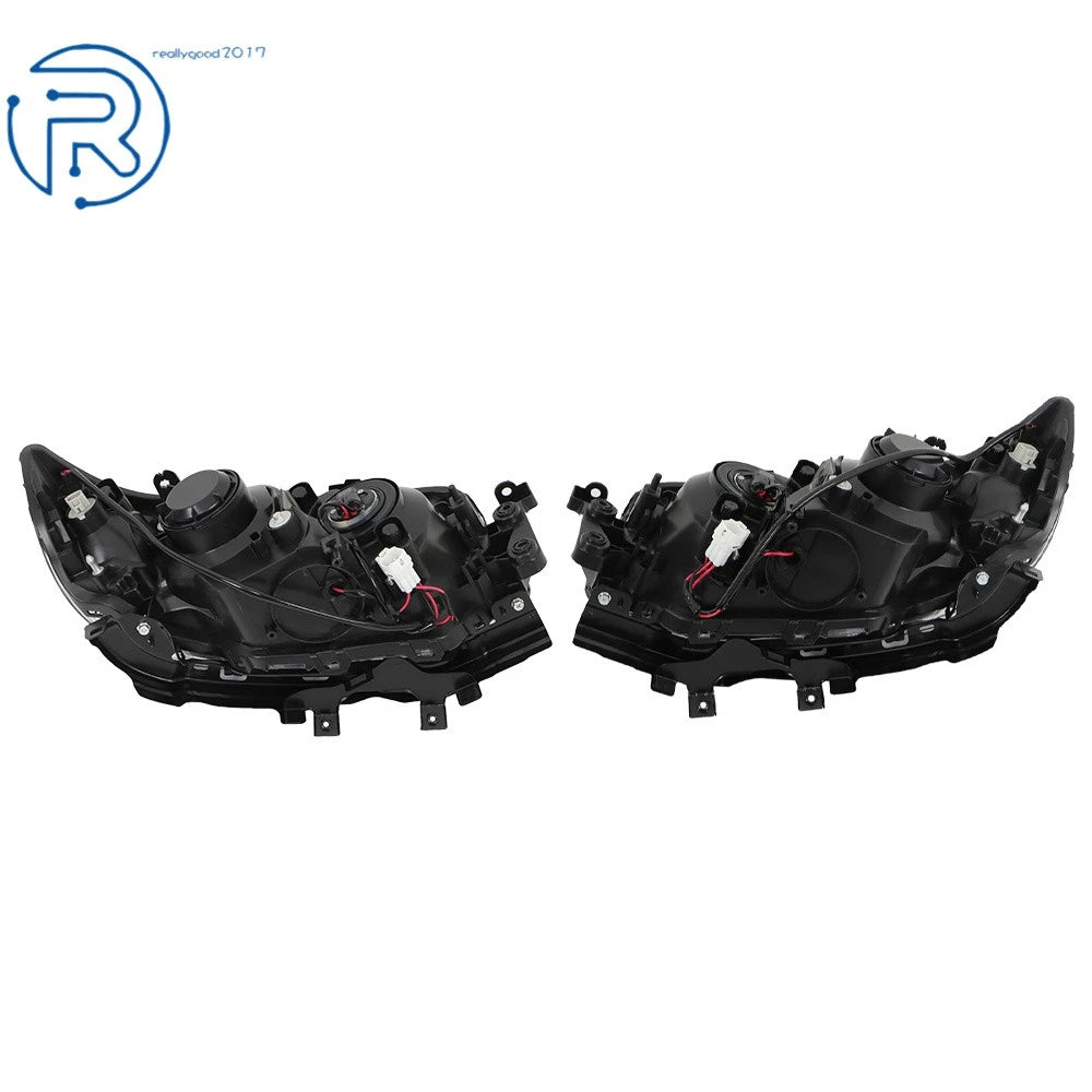 Set of 2 Chrome Headlights for Subaru Forester (2006-2008)