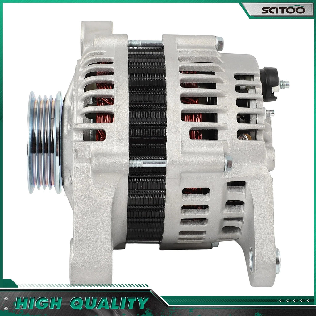 Alternator for Nissan Sentra (1991–1994) L4 1.6L 70Amp 4-Groove 13334