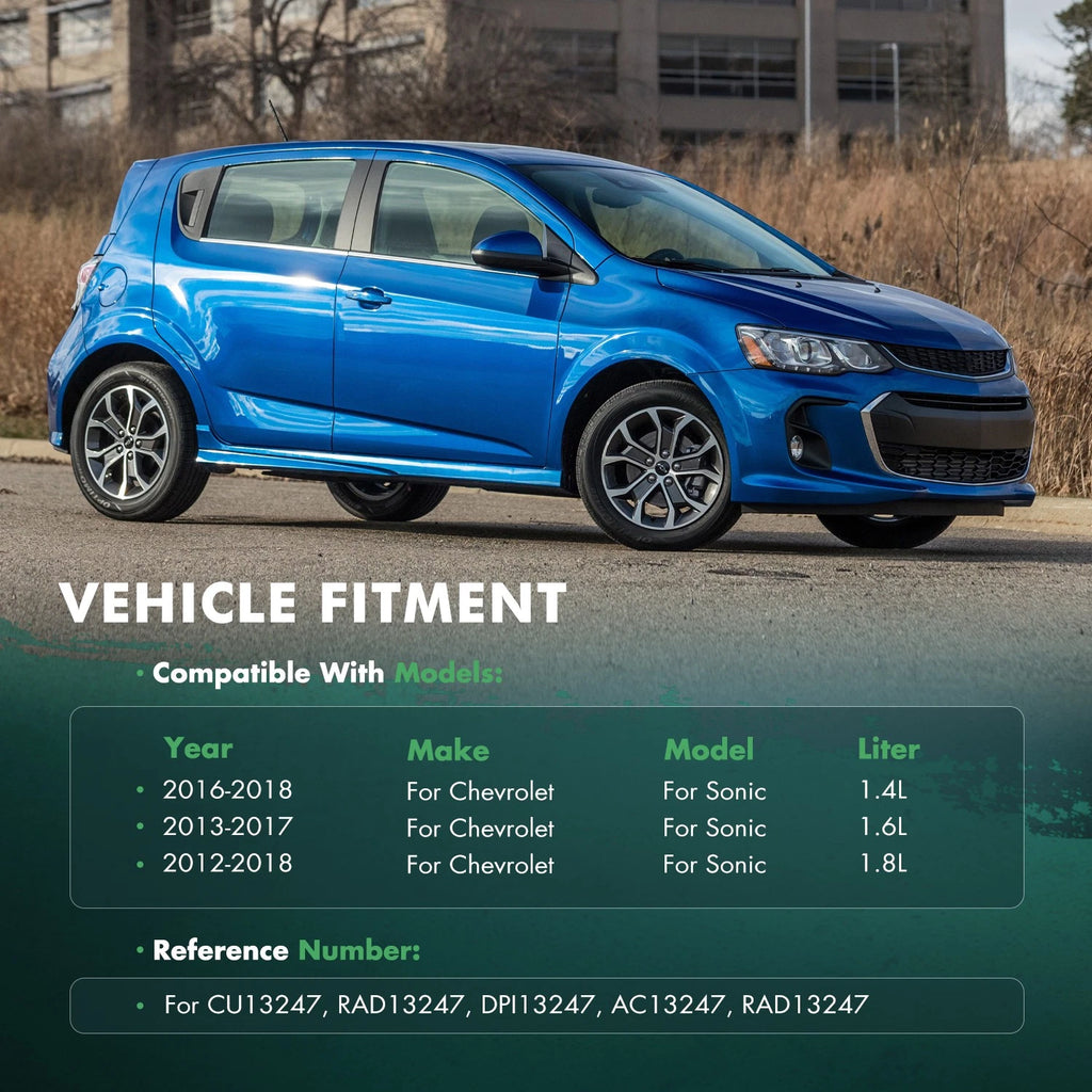 Aluminum Radiator for Chevrolet Sonic (2012–2018)