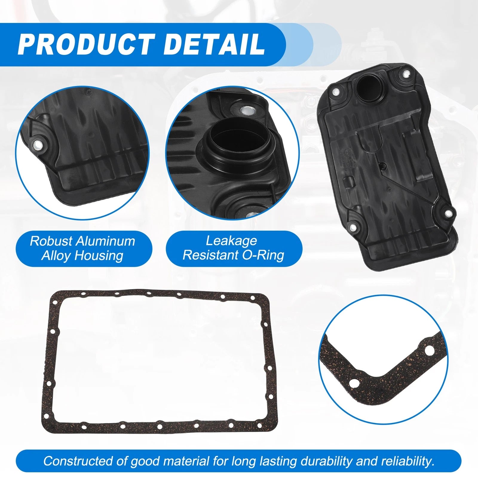 Transmission Filter Oil Pan Gasket Kit for Lexus IS250 (2006–2013) No.3533030090