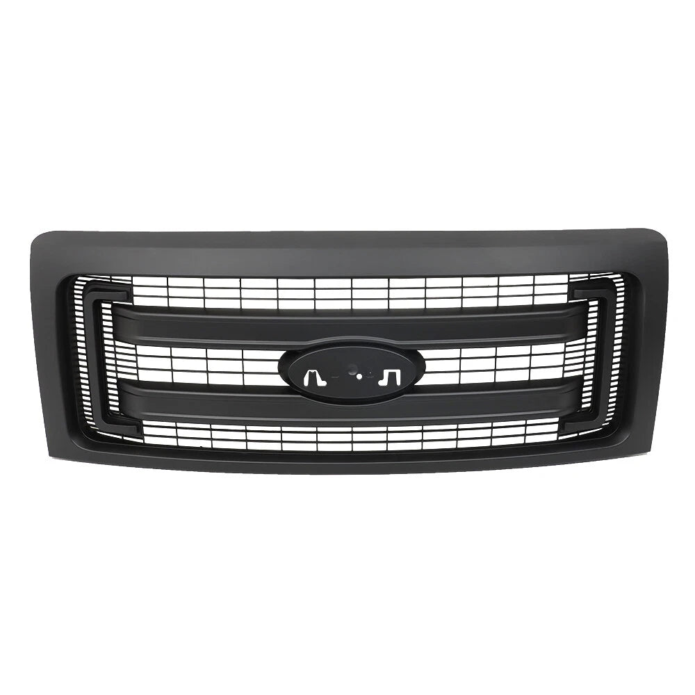 Front Bumper Upper Grille for Ford F-150 (2009–2014) Black