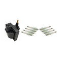 Set of 8 Hitachi Ignition Coils & NGK Iridium Spark Plugs for C2500 G30 P30 G3500