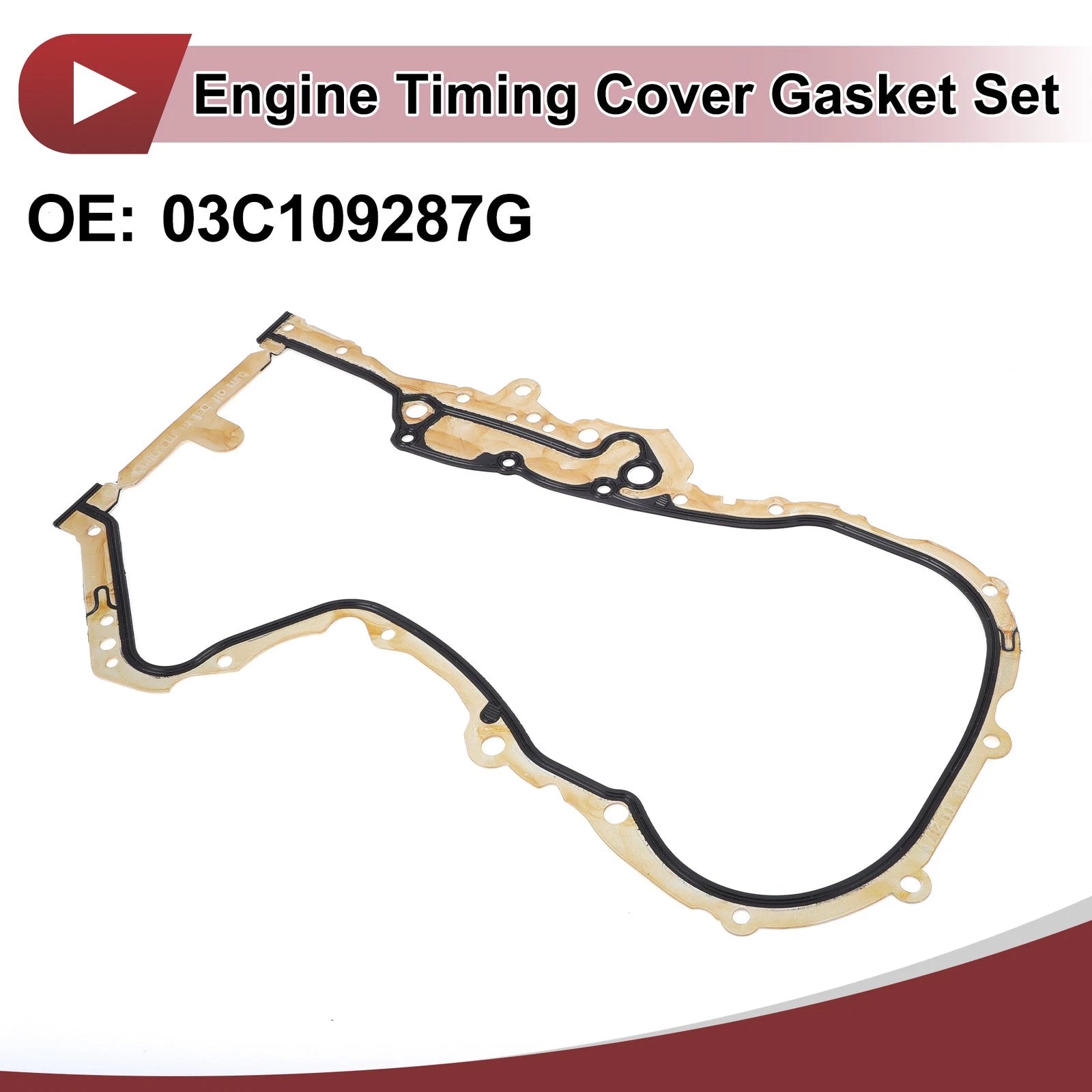 Engine Timing Cover Gasket Set for Volkswagen Tiguan (2013–2017)
