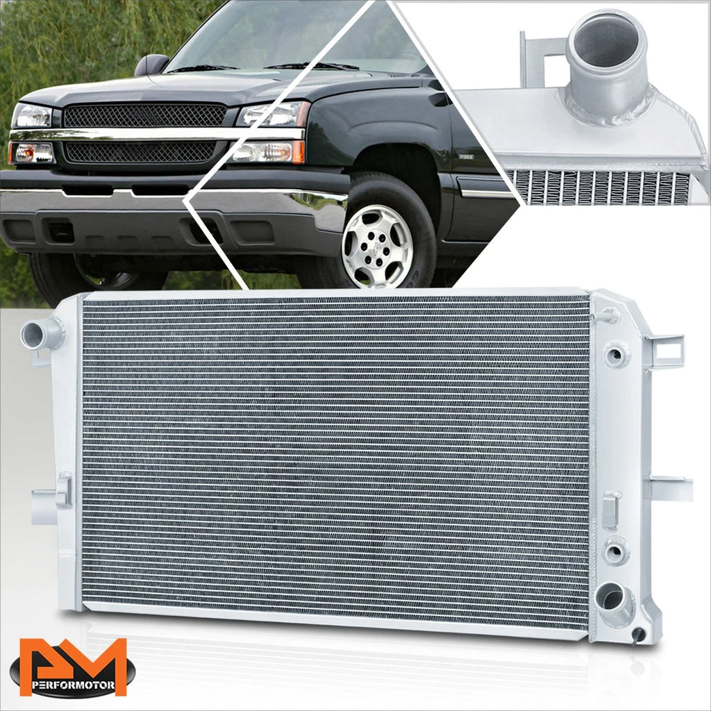 Aluminum Core 3-Row Cooling Radiator for Chevy Silverado/GMC Sierra (2001–2005)