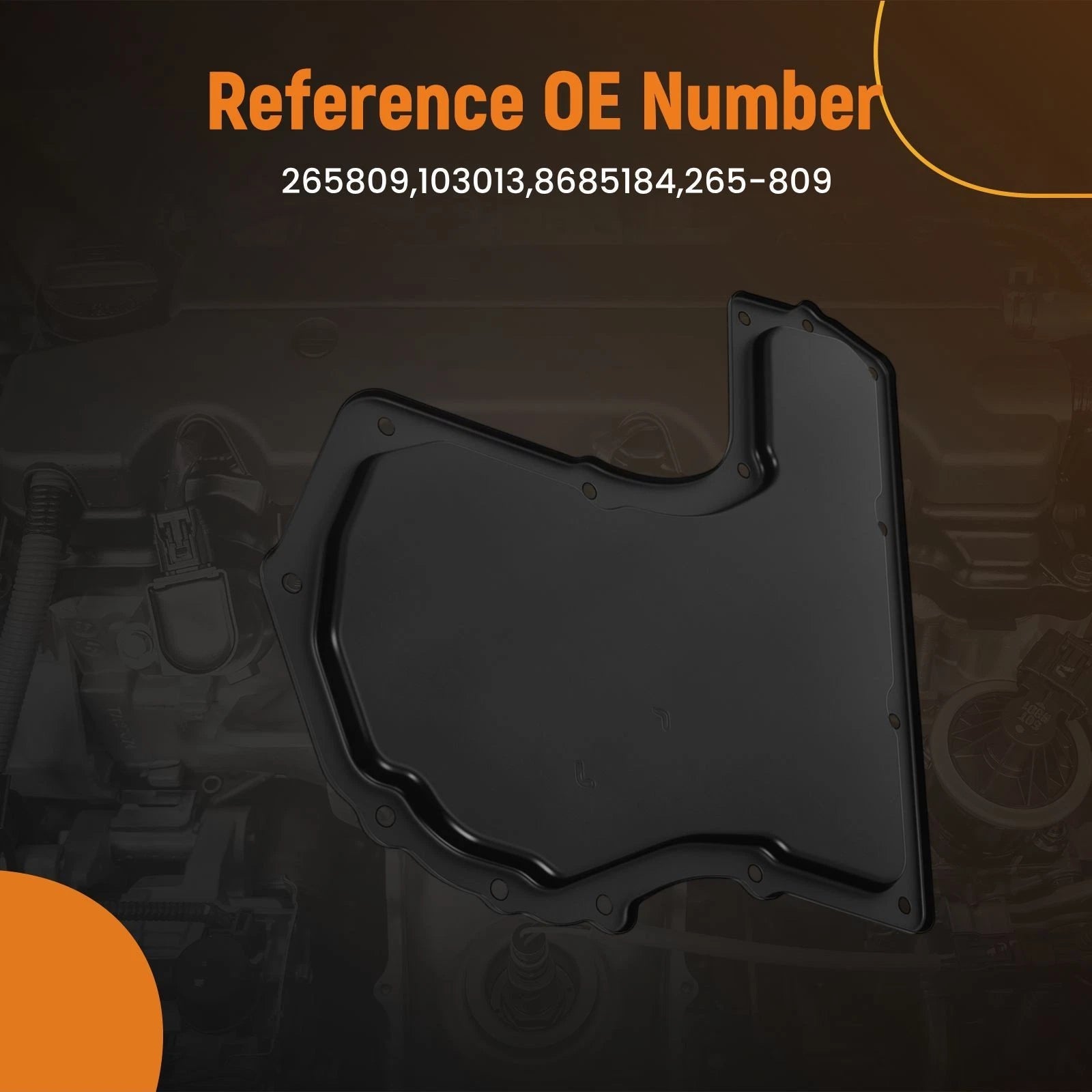 Transmission Fluid Oil Pan for Chevrolet Malibu (1997–2006) 8685184
