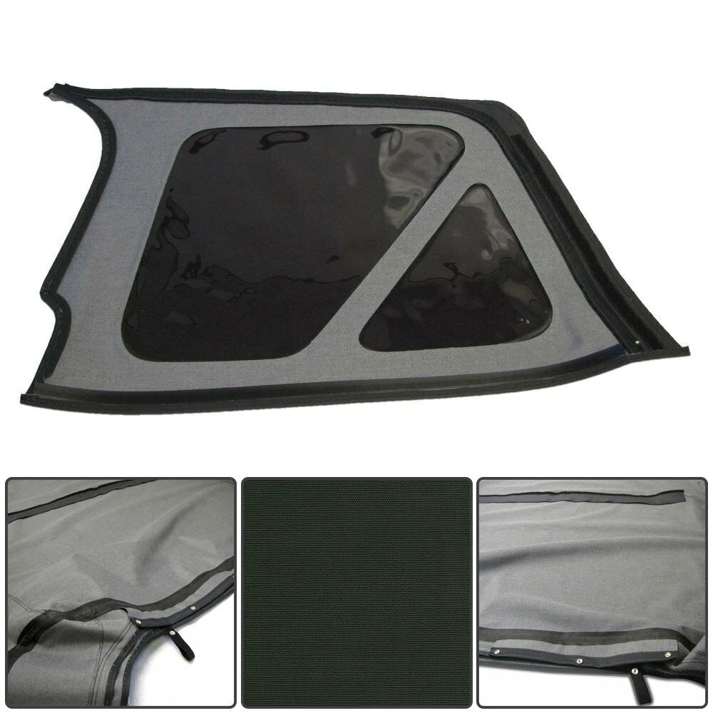 Soft Top Replacement for Jeep Wrangler (1997–2006) Tinted Windows Brown Denim