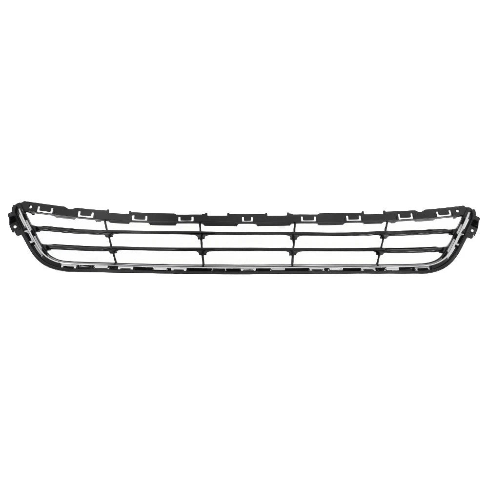 Fog Light Set for Ford Fusion (2013–2016) Black Front Bumper Cover & Grille