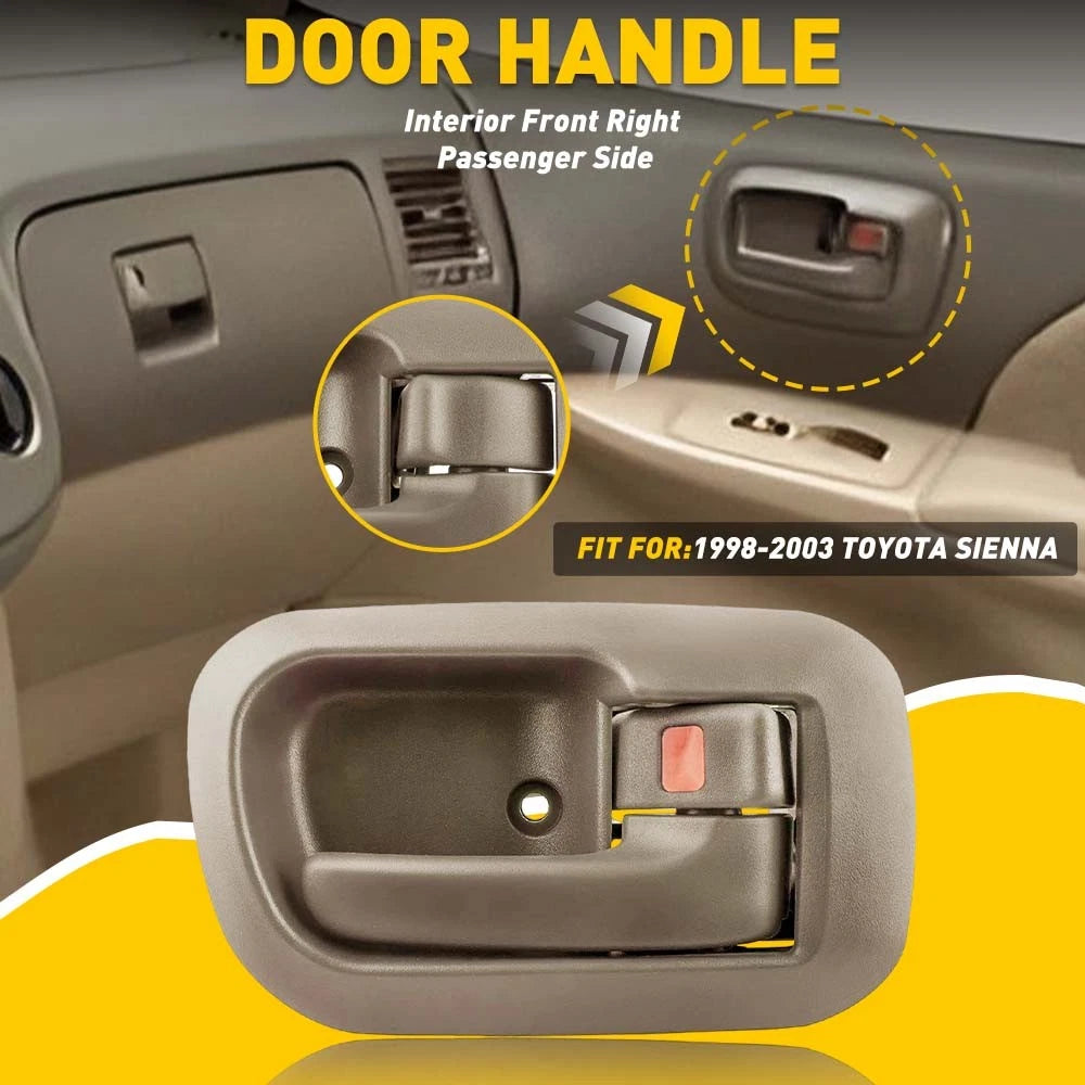 Door Handle for Toyota Sienna (2004–2010) Right Passenger Beige Interior
