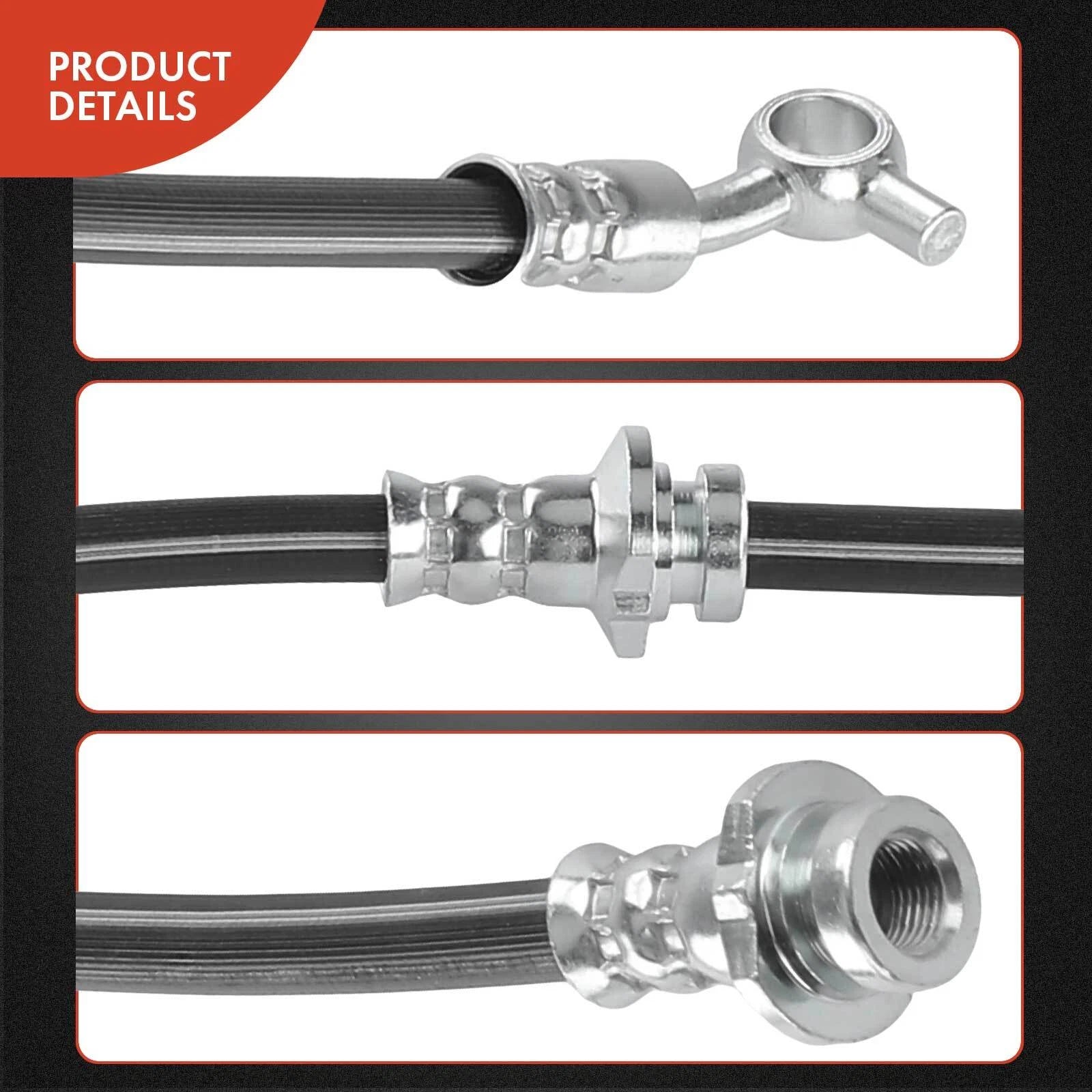 Front Left Brake Hydraulic Hose for Nissan Qashqai Rogue (2017–2022)