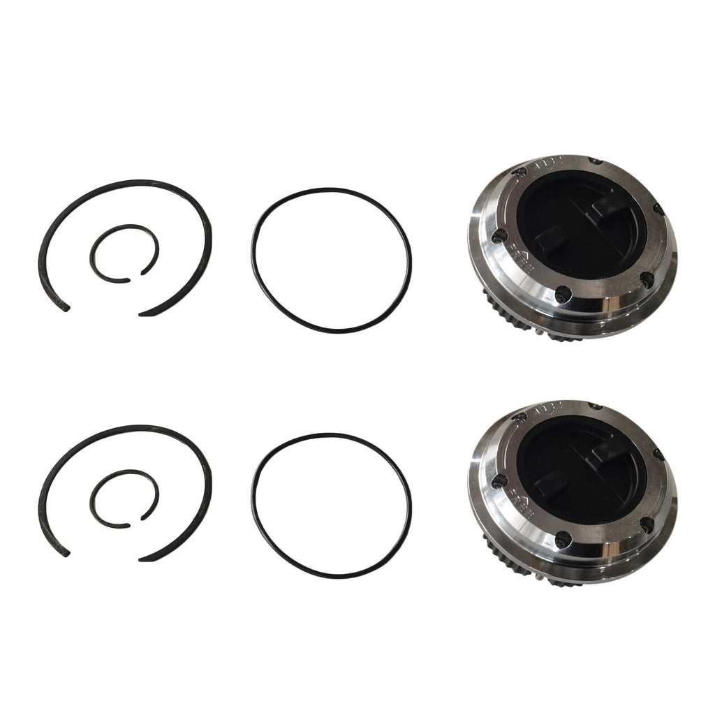 2X Locking Hubs for Ford F-250 F-350 Chevy/GMC 1 Ton Dodge 3/4-1 Ton