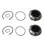 2X Locking Hubs for Ford F-250 F-350 Chevy/GMC 1 Ton Dodge 3/4-1 Ton