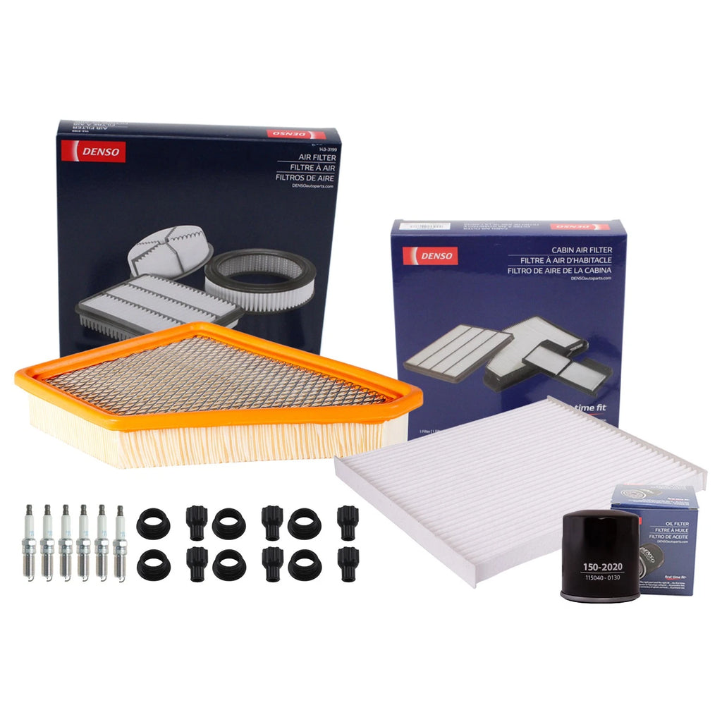 Tune Up Kit with NGK 6 Spark Plugs & Boots for Equinox Terrain (2005–2010)