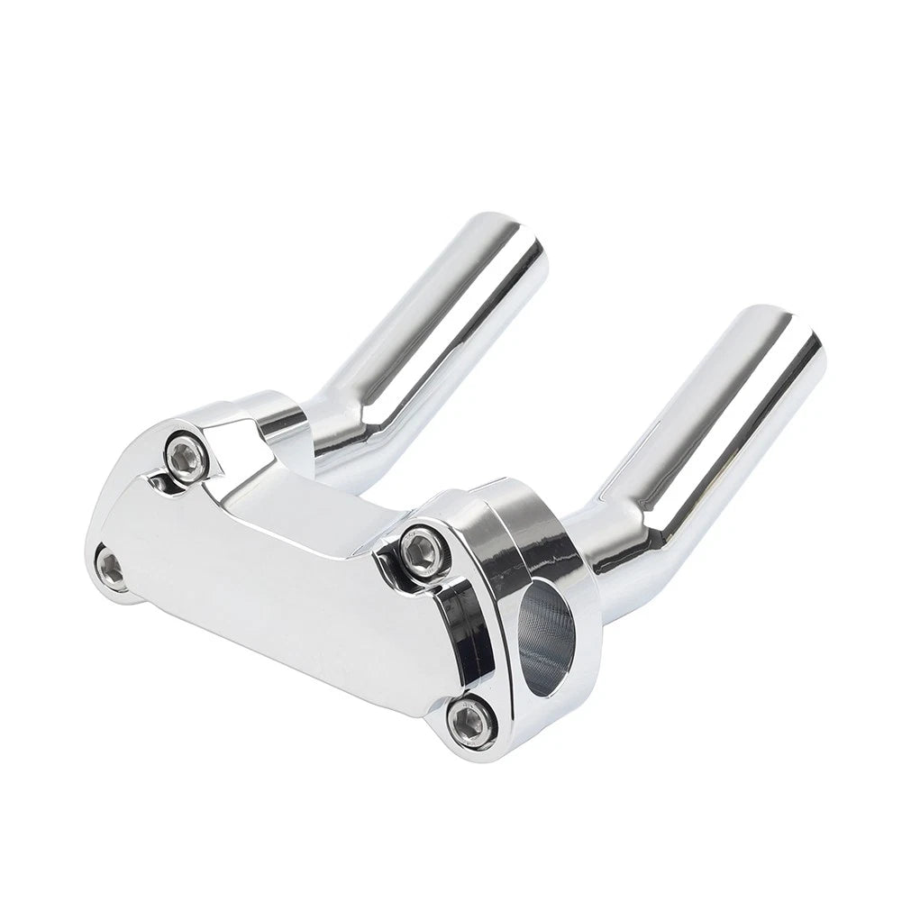 5.5" E Pullback Handlebar Riser Top Clamp for Harley Dyna Sportster XL1200