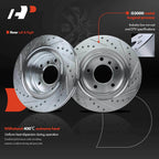 Drilled Brake Rotors for BMW 323Ci 323i 325Ci 328i (2000–2006)