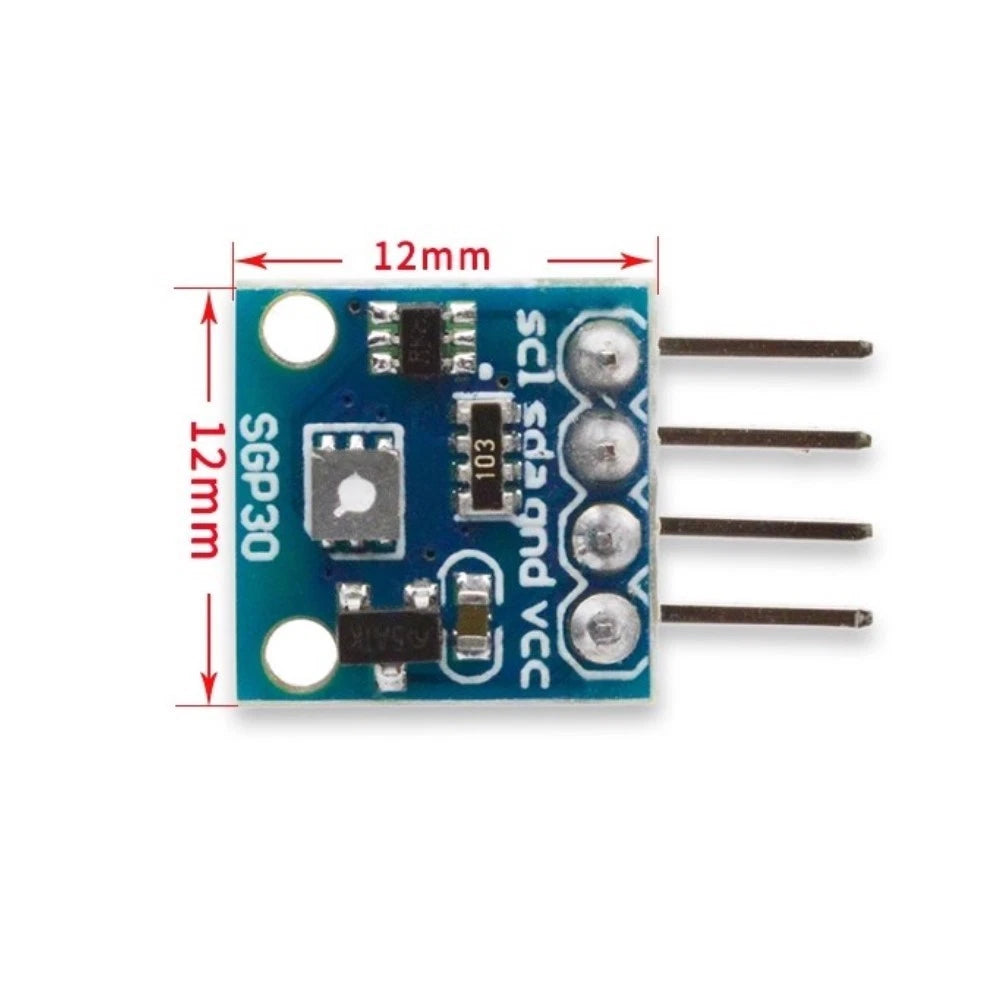 SGP30 Gas Sensor Module for Automotive Applications (2018–2023)