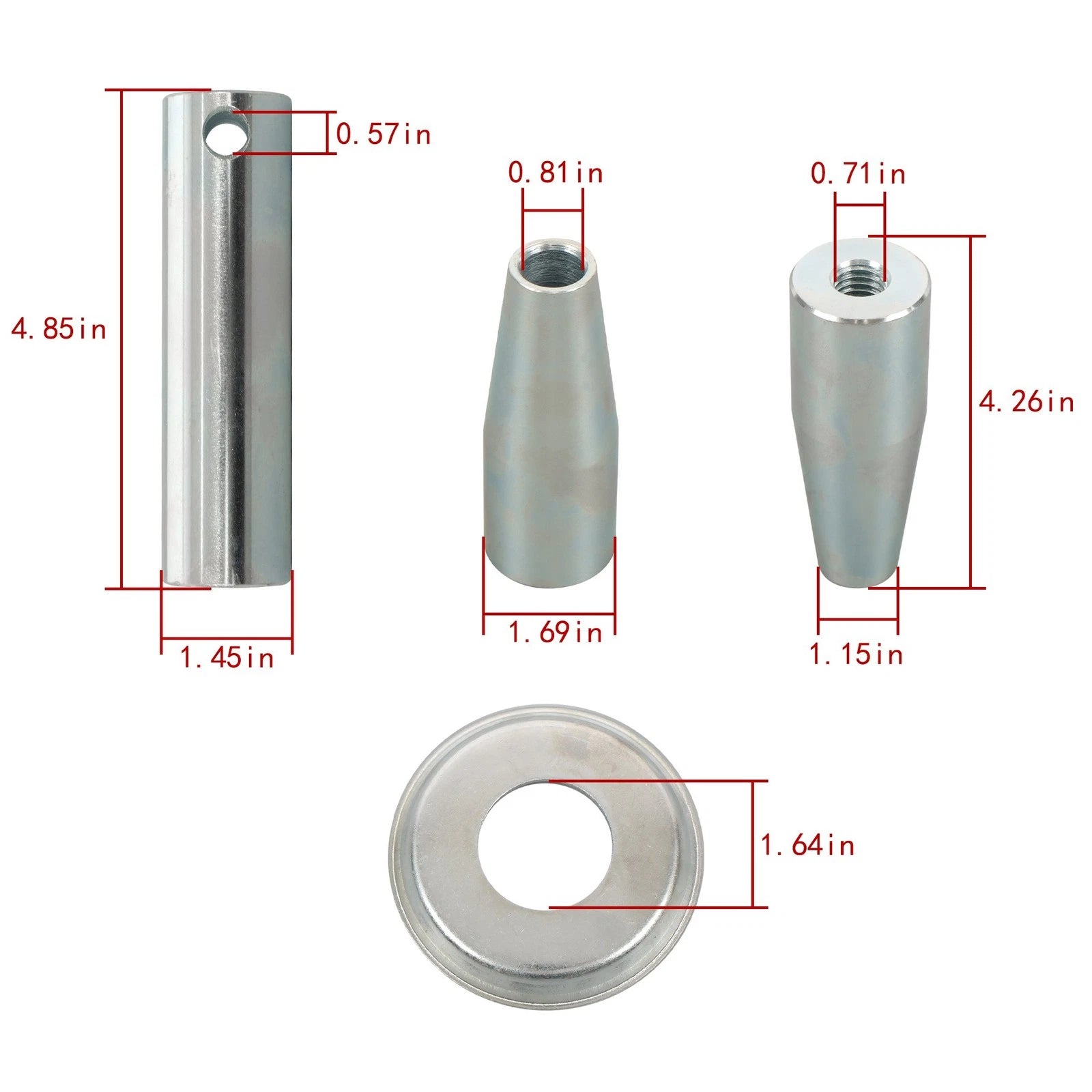 Pivot Pin & Bushing Kit for Bobcat 773 S160 S175 S150 S185 S205 T180 T190