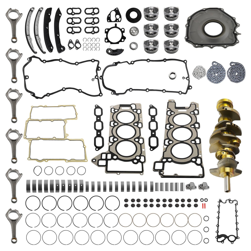 Engine Rebuild Overhaul Kit for Jaguar Land Rover Range Rover AJ126 3.0L V6 (2010–2012)