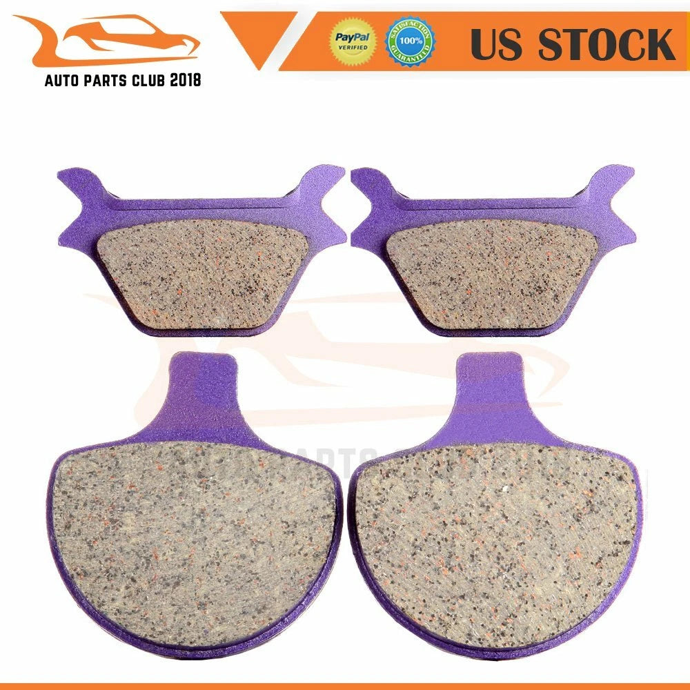 Carbon Fiber Brake Pads for Harley Sportster Softail (1988–1999)