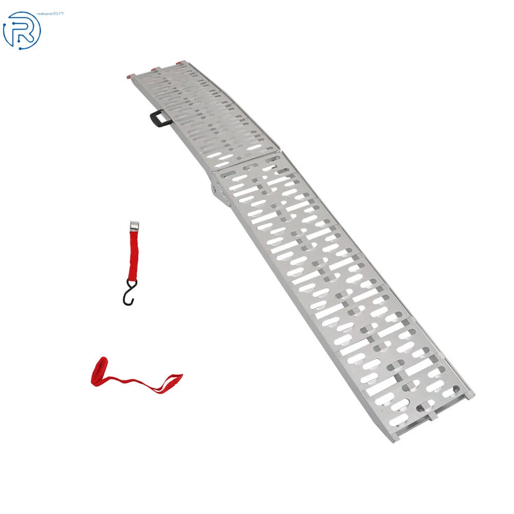 Folding Loading Ramp for ATV UTV Motorcycle (7.5' Heavy Duty)
