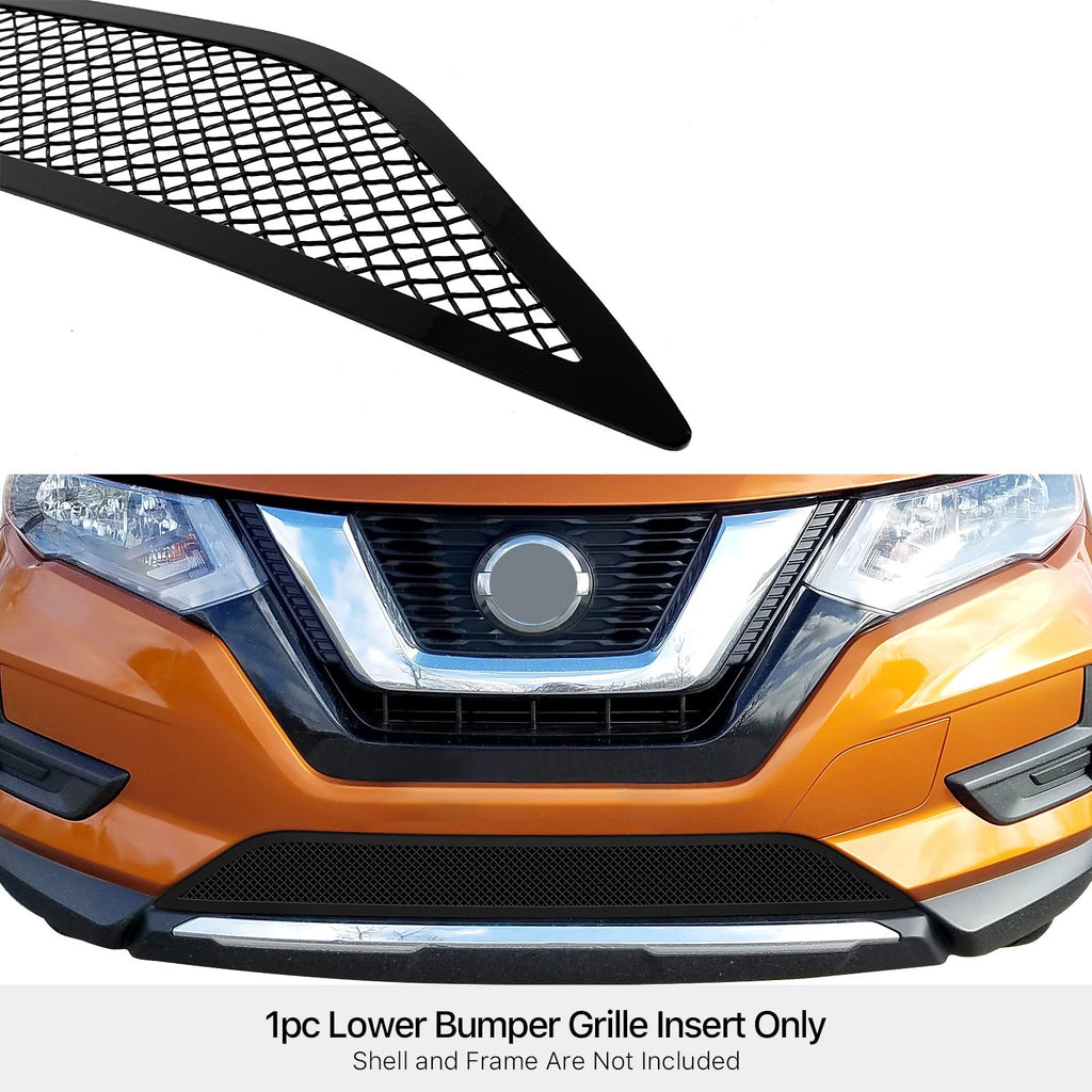 Stainless Steel Black Mesh Grille Insert for Nissan Rogue (2017-2020)