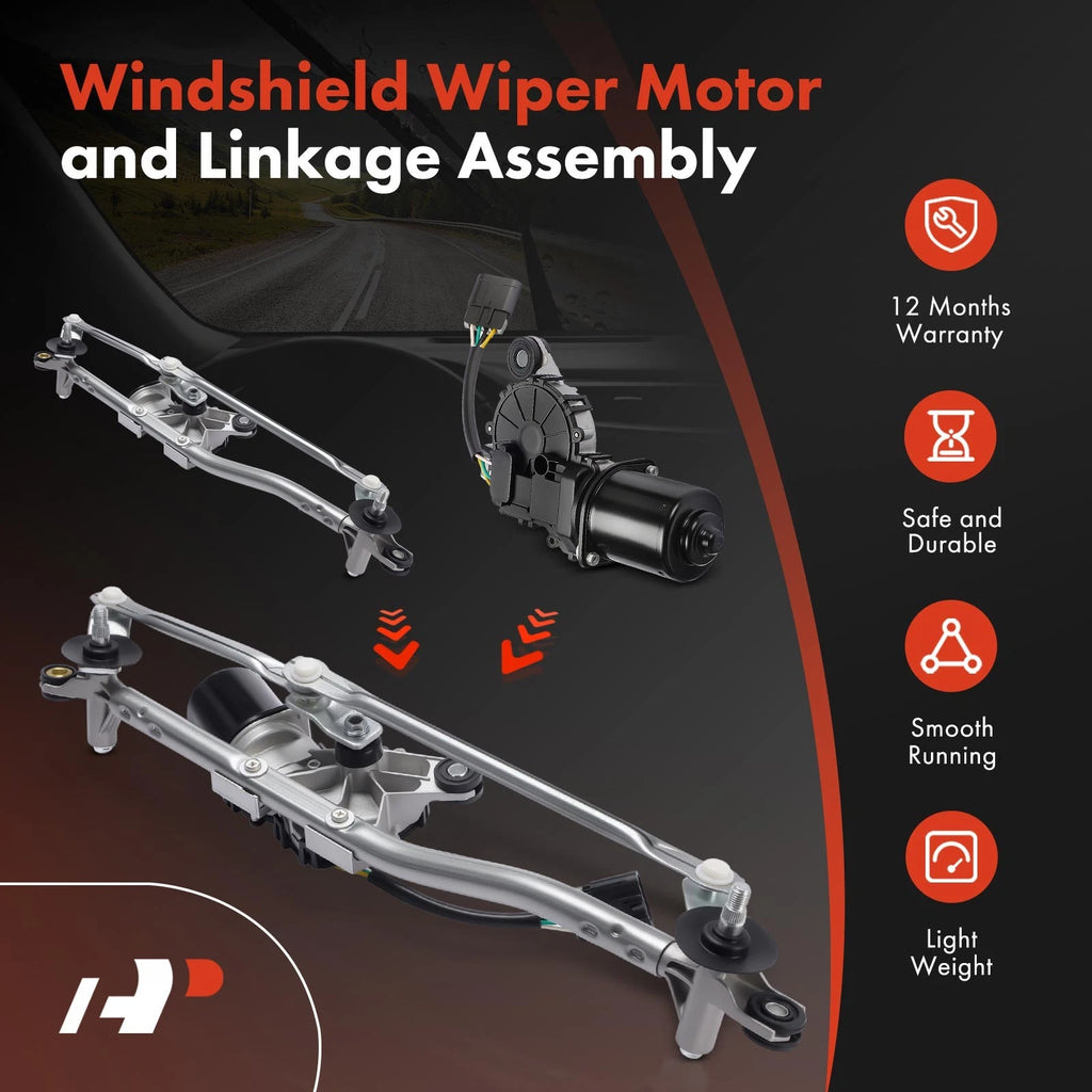 Front Wiper Motor & Linkage Assembly for Chevrolet Cruze (2011â2016)