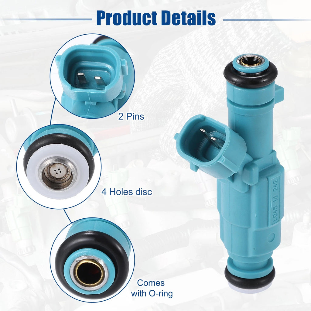 Set of 4 Fuel Injector Nozzles 35310-2G200 for Kia Forte Koup EX (2010–2013)