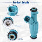 Set of 4 Fuel Injector Nozzles 35310-2G200 for Kia Forte Koup EX (2010–2013)