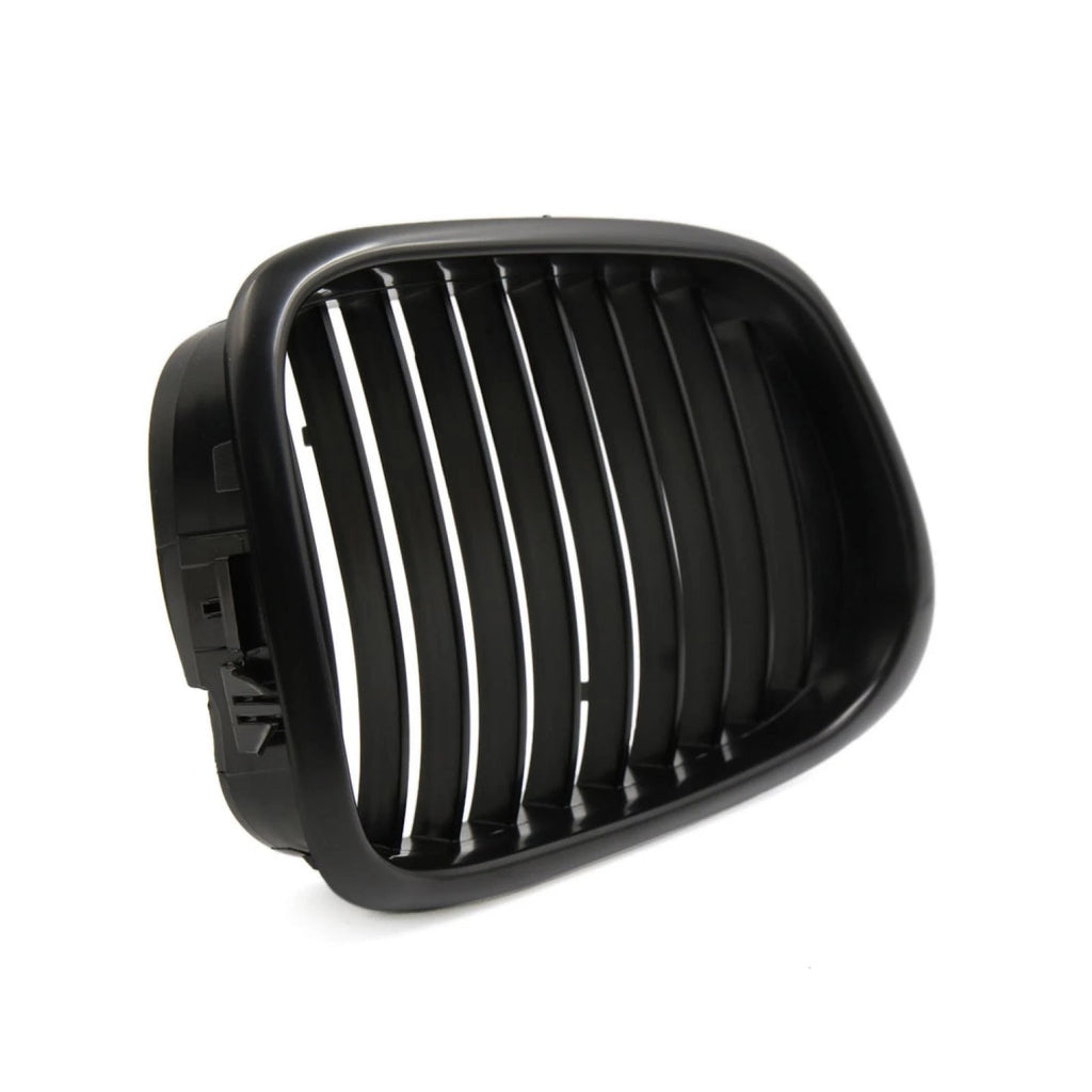 Front Upper Hood Kidney Grille Matte Black for BMW E39 525i 528i 540i M5 (1996–2003)
