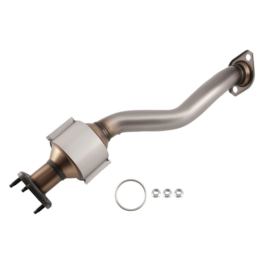 Rear Catalytic Converter with Heat Shield for Honda Fit (2009–2013)