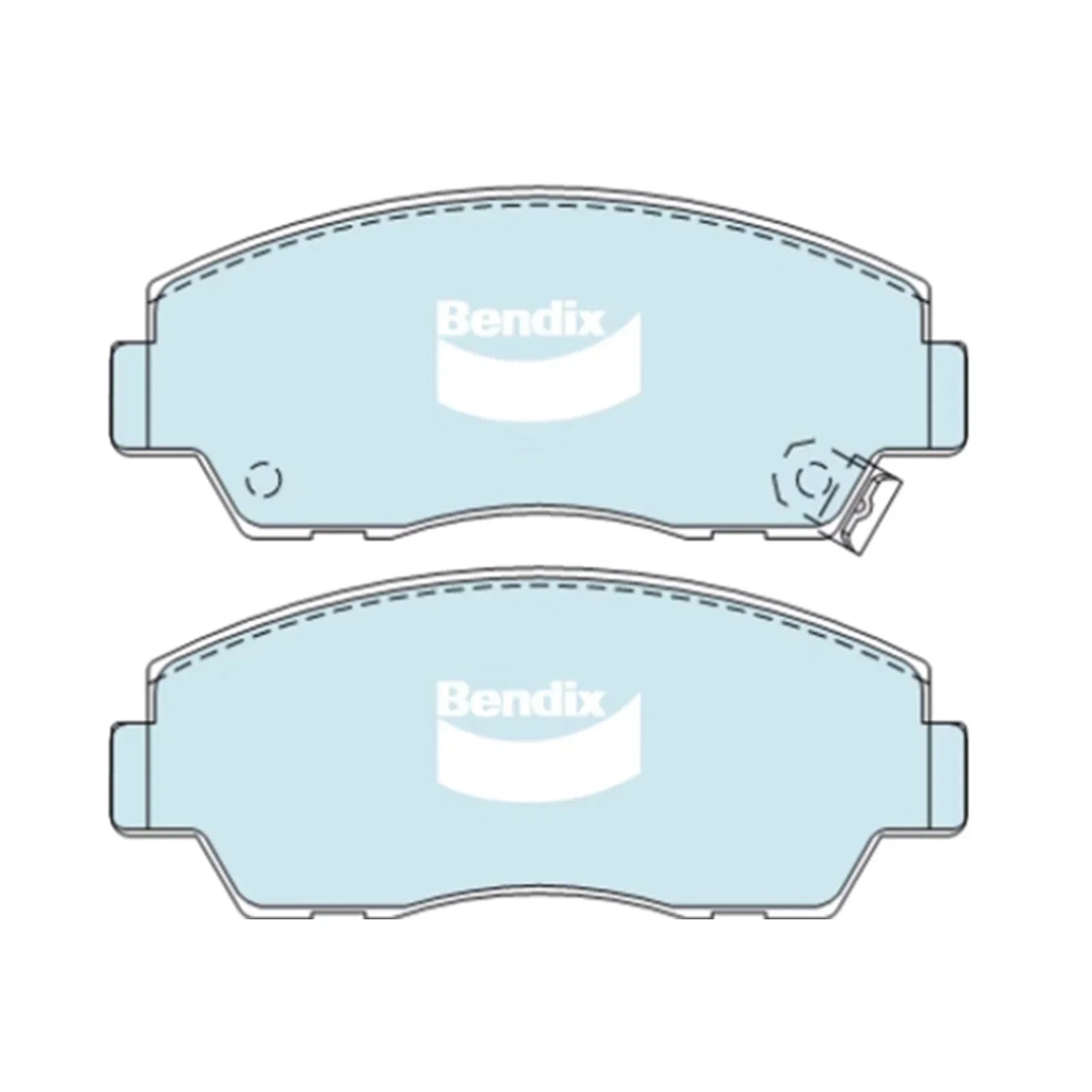 4WD Front Disc Brake Pad Set for Ford Courier PB PC (1985-1996)
