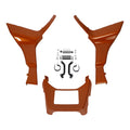 Side Fairings Chin Spoiler Cover for Harley Road Glide (2017–2024) Amber Whiskey