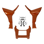 Side Fairings Chin Spoiler Cover for Harley Road Glide (2017–2024) Amber Whiskey