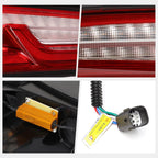 LED Bar Sequential Turn Signal Tail Brake Reverse Lights for Chevy Camaro (2016–2018)