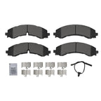 Set of 4 Front Brake Pads for Chevrolet Silverado GMC Sierra 2500/3500 HD (2020–2024)
