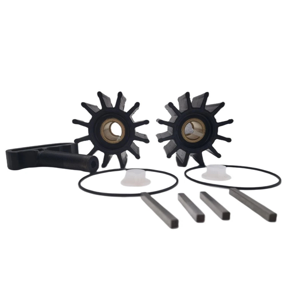 Set of 2 Cummins Impeller Kit with Puller for 6CTA8.3M (3802444, 3897337, 3916852, 3925236)