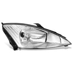 Chrome Housing Headlight Assembly for Ford Focus (2000–2002)