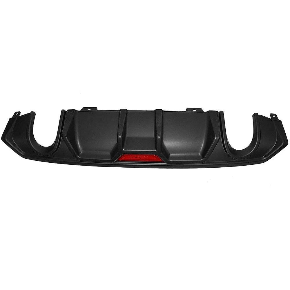 Rear Lower Bumper Diffuser with LED for Honda Civic 4DR (2016–2021)